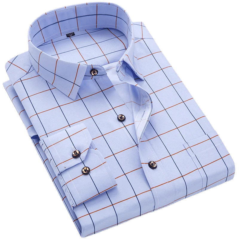 Men's Long Sleeve Casual Shirt Fashion