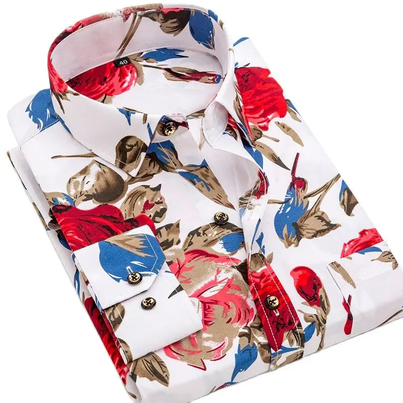 Men's Long Sleeve Casual Shirt Fashion