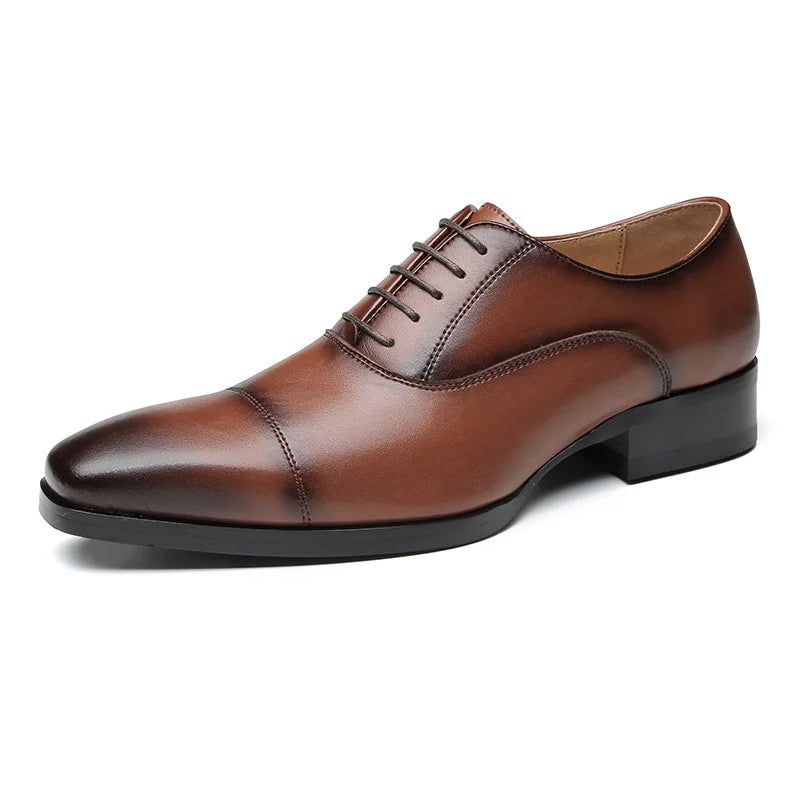 Genuine Leather Mens Dress Shoes