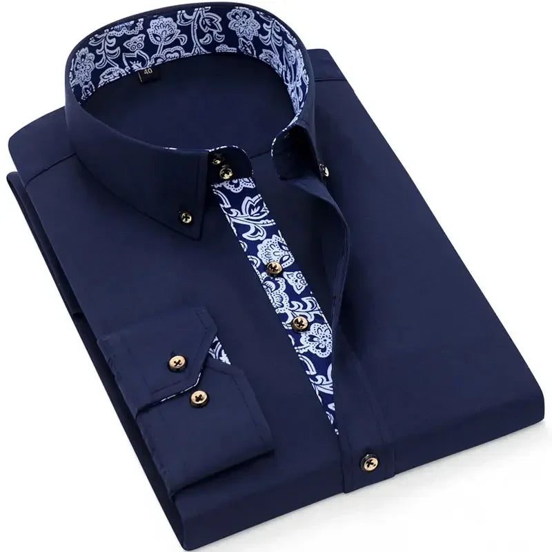 Men's Cotton Shirt Formal Business