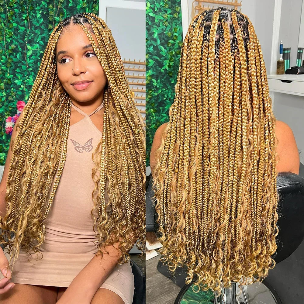 Human Braiding Hair 2Bundle Bulk Human Hair Brown Wet and Wavy Human Hair Bundles for Braiding No Weft