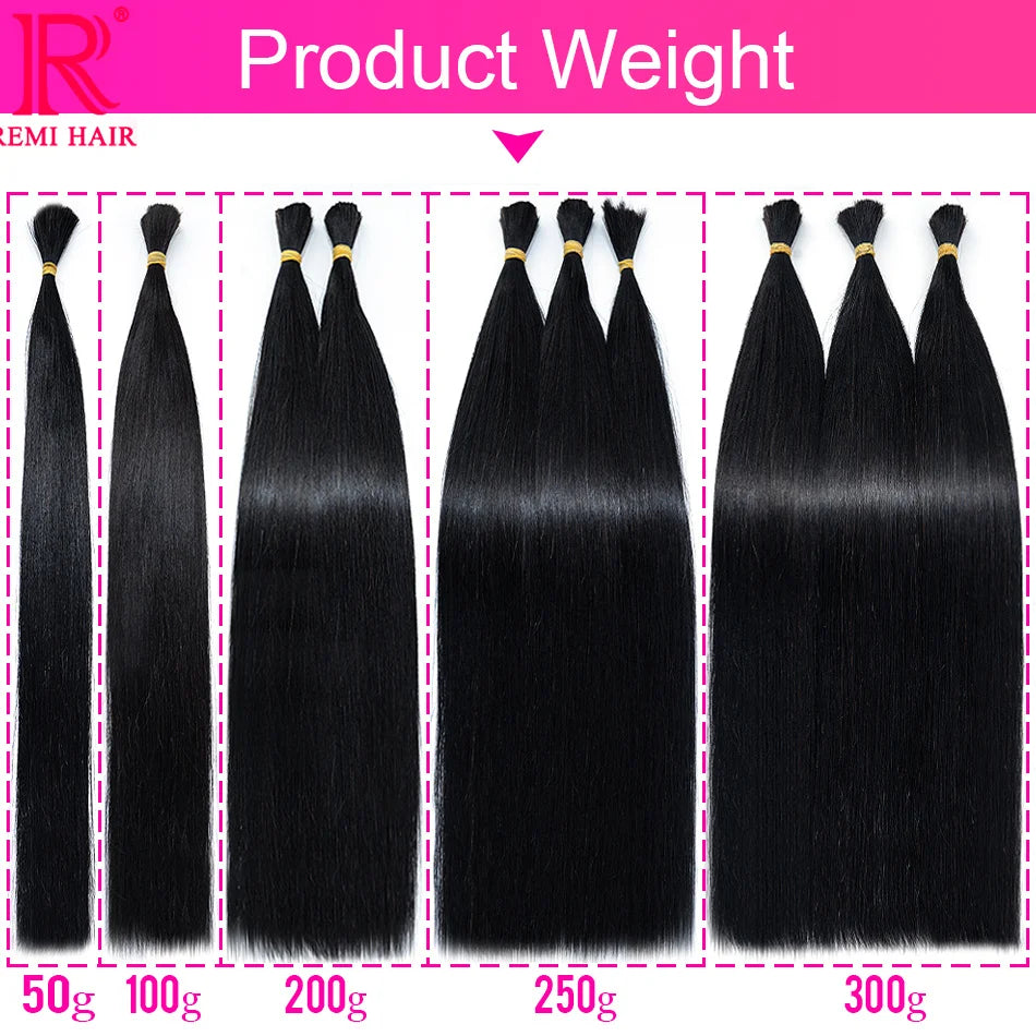 Loose Deep Indian Hair 100% Real Remy Hair Bulks Unprocessed No Weft Curly Human Hair Extensions Weaving Hair for Women Braiding