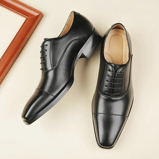 Genuine Leather Mens Dress Shoes